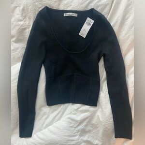 Abercrombie Crop Sweater Top